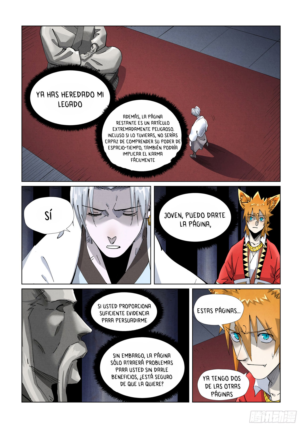 Read Tales of Demons and Gods ES Manga Online