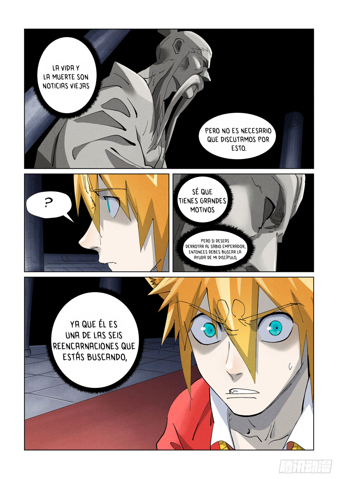 Read Tales of Demons and Gods ES Manga Online