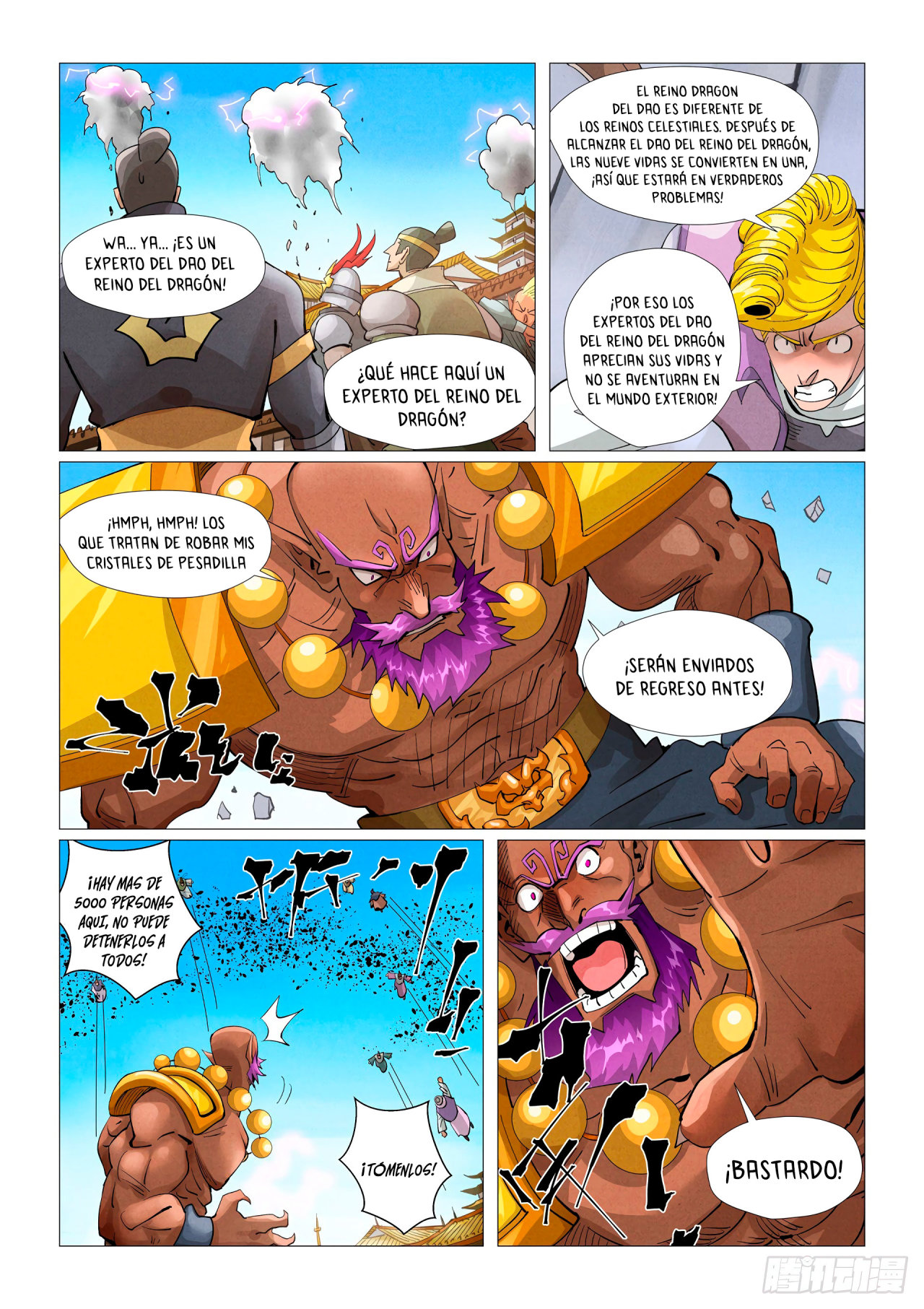 Read Tales of Demons and Gods ES Manga Online