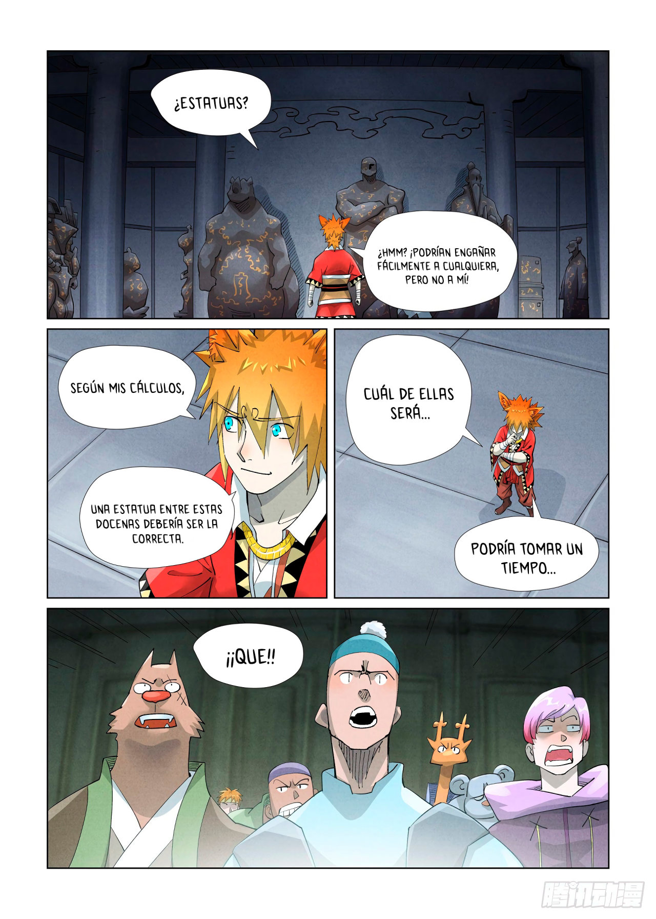 Read Tales of Demons and Gods ES Manga Online