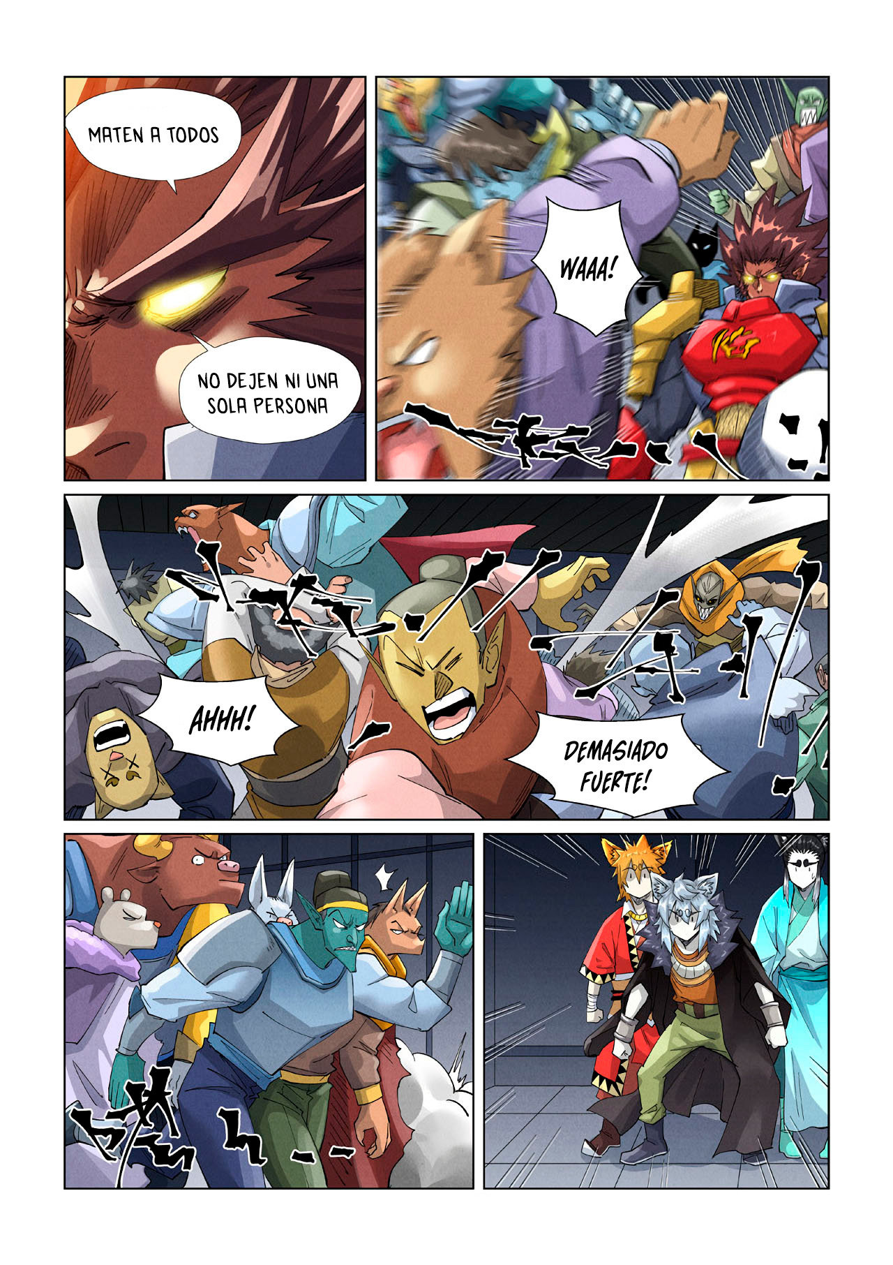 Read Tales of Demons and Gods ES Manga Online