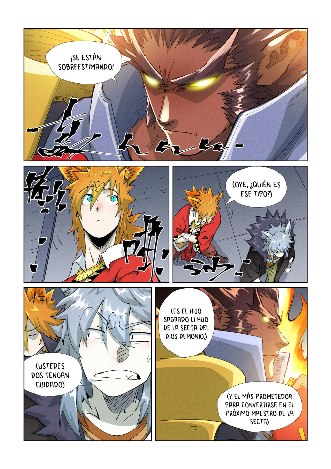 Read Tales of Demons and Gods ES Manga Online