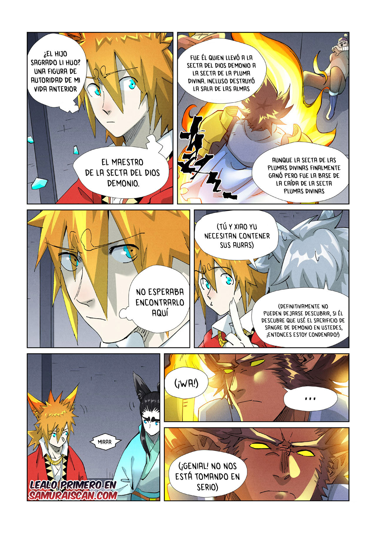 Read Tales of Demons and Gods ES Manga Online