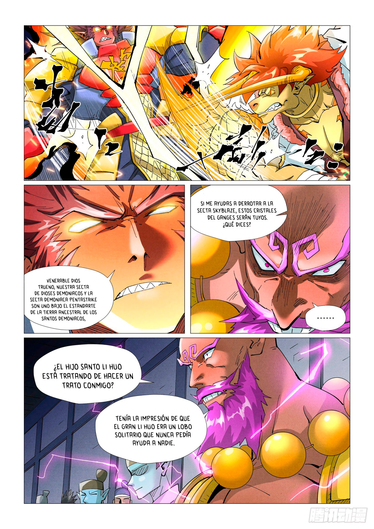 Read Tales of Demons and Gods ES Manga Online
