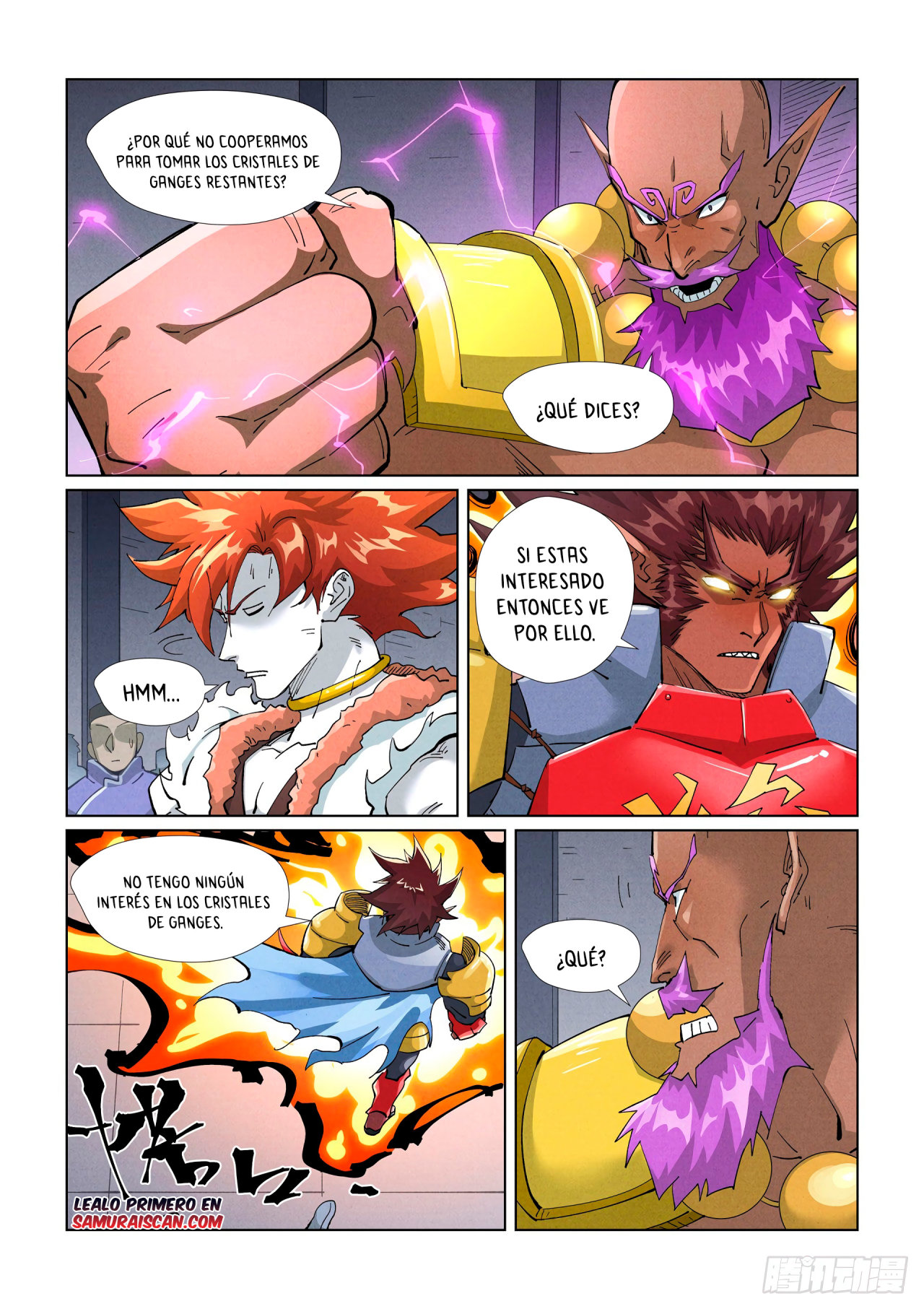 Read Tales of Demons and Gods ES Manga Online