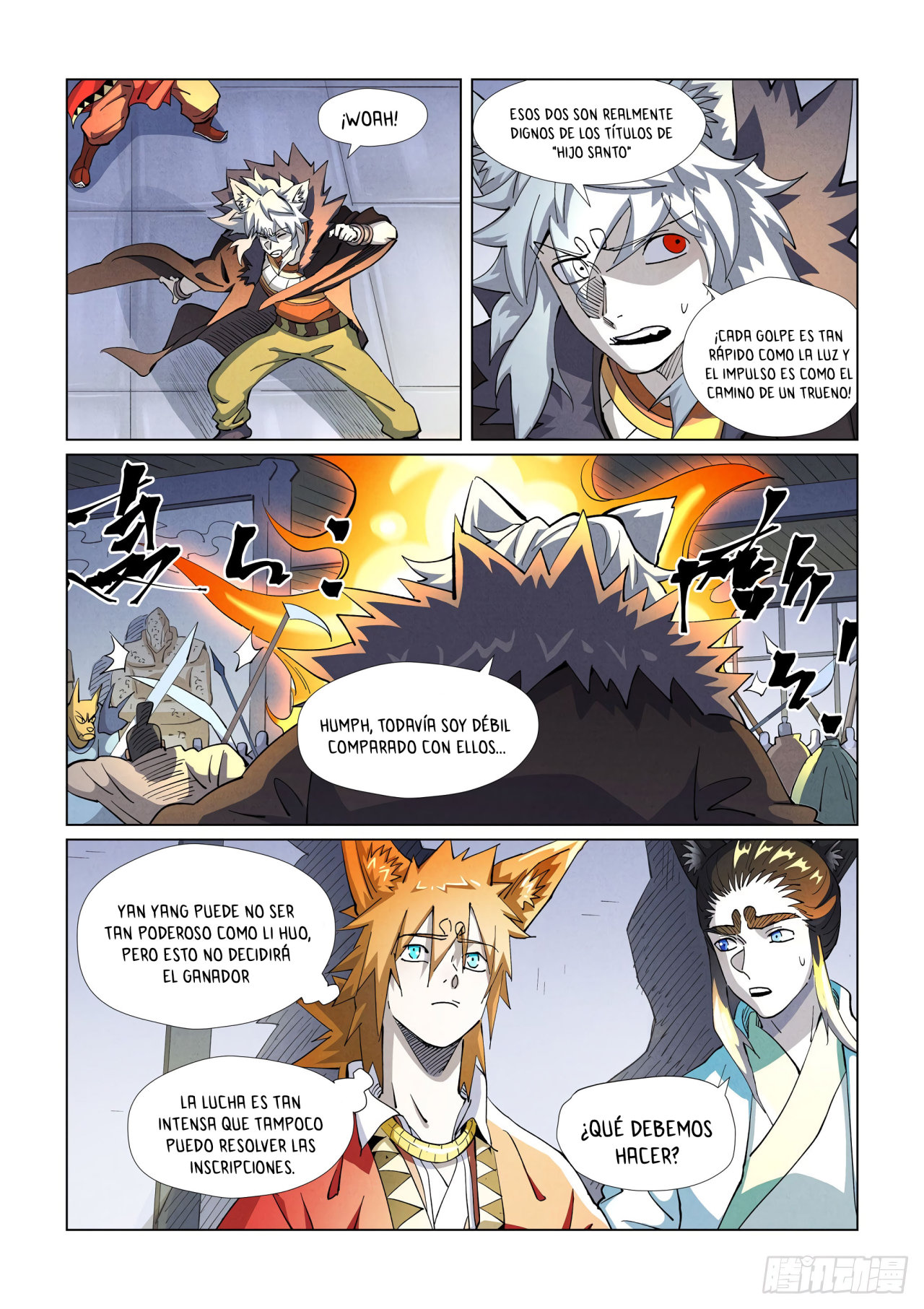 Read Tales of Demons and Gods ES Manga Online