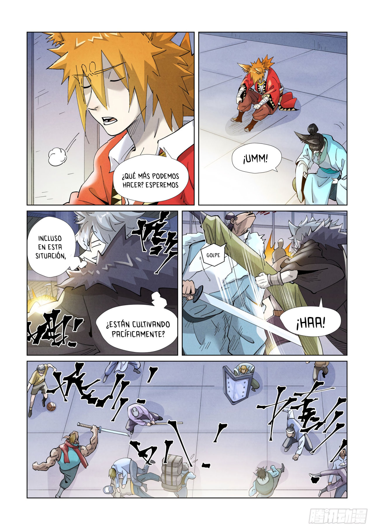 Read Tales of Demons and Gods ES Manga Online