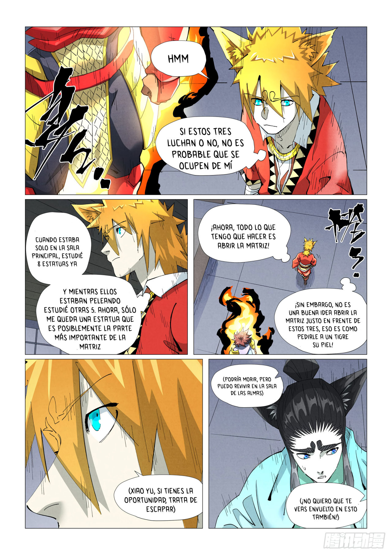Read Tales of Demons and Gods ES Manga Online