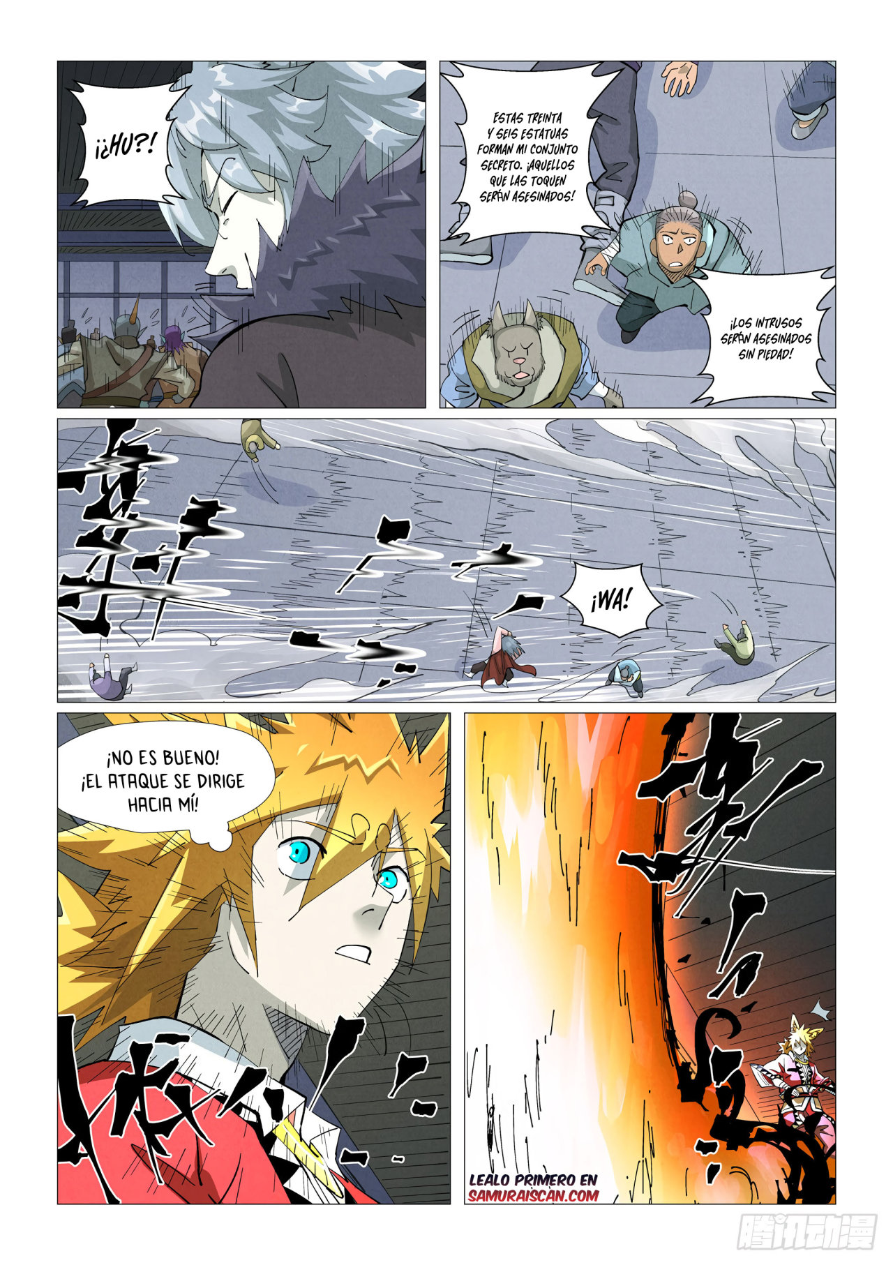 Read Tales of Demons and Gods ES Manga Online