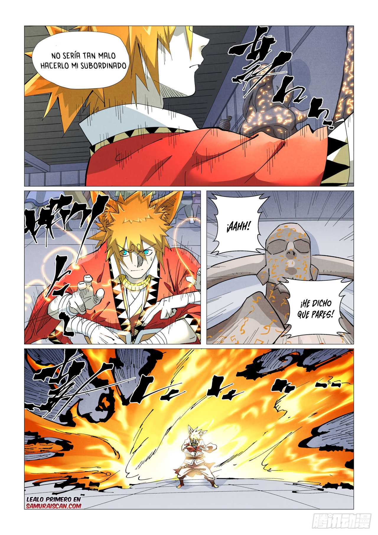 Read Tales of Demons and Gods ES Manga Online