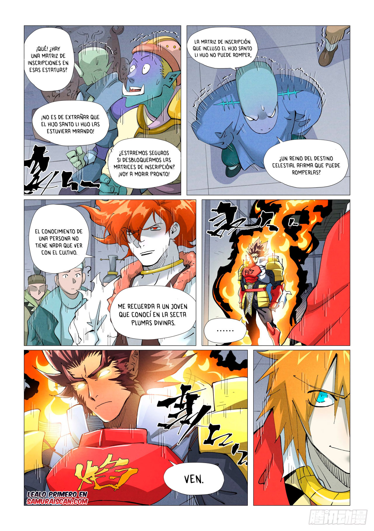 Read Tales of Demons and Gods ES Manga Online