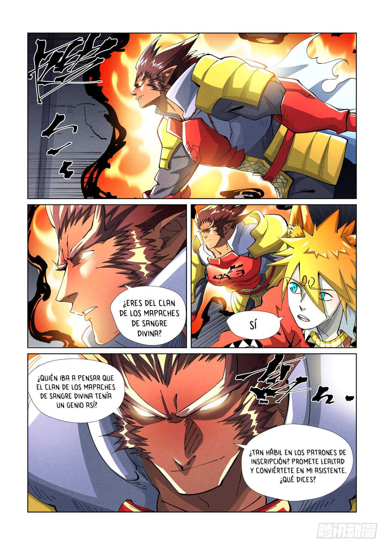 Read Tales of Demons and Gods ES Manga Online