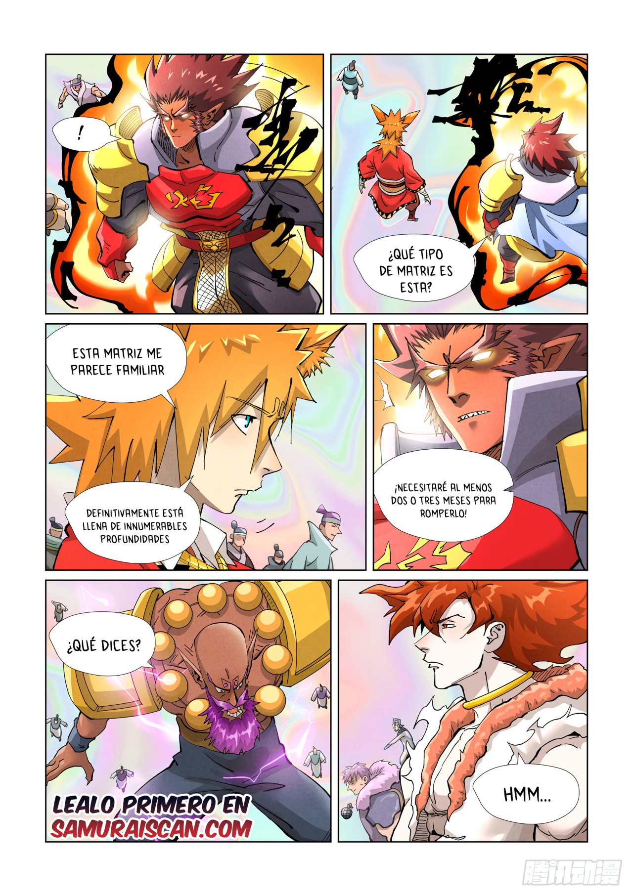 Read Tales of Demons and Gods ES Manga Online