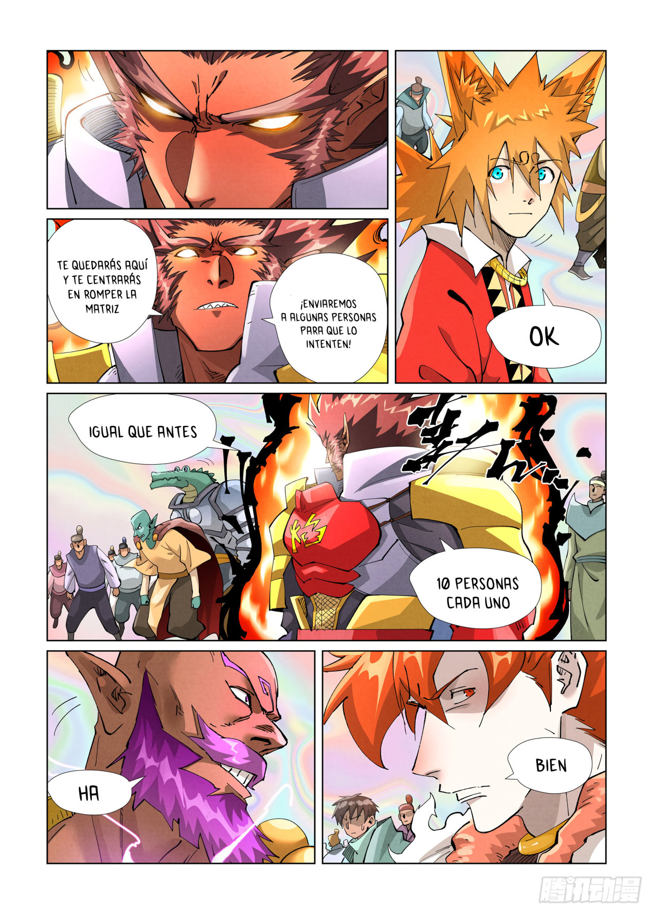 Read Tales of Demons and Gods ES Manga Online