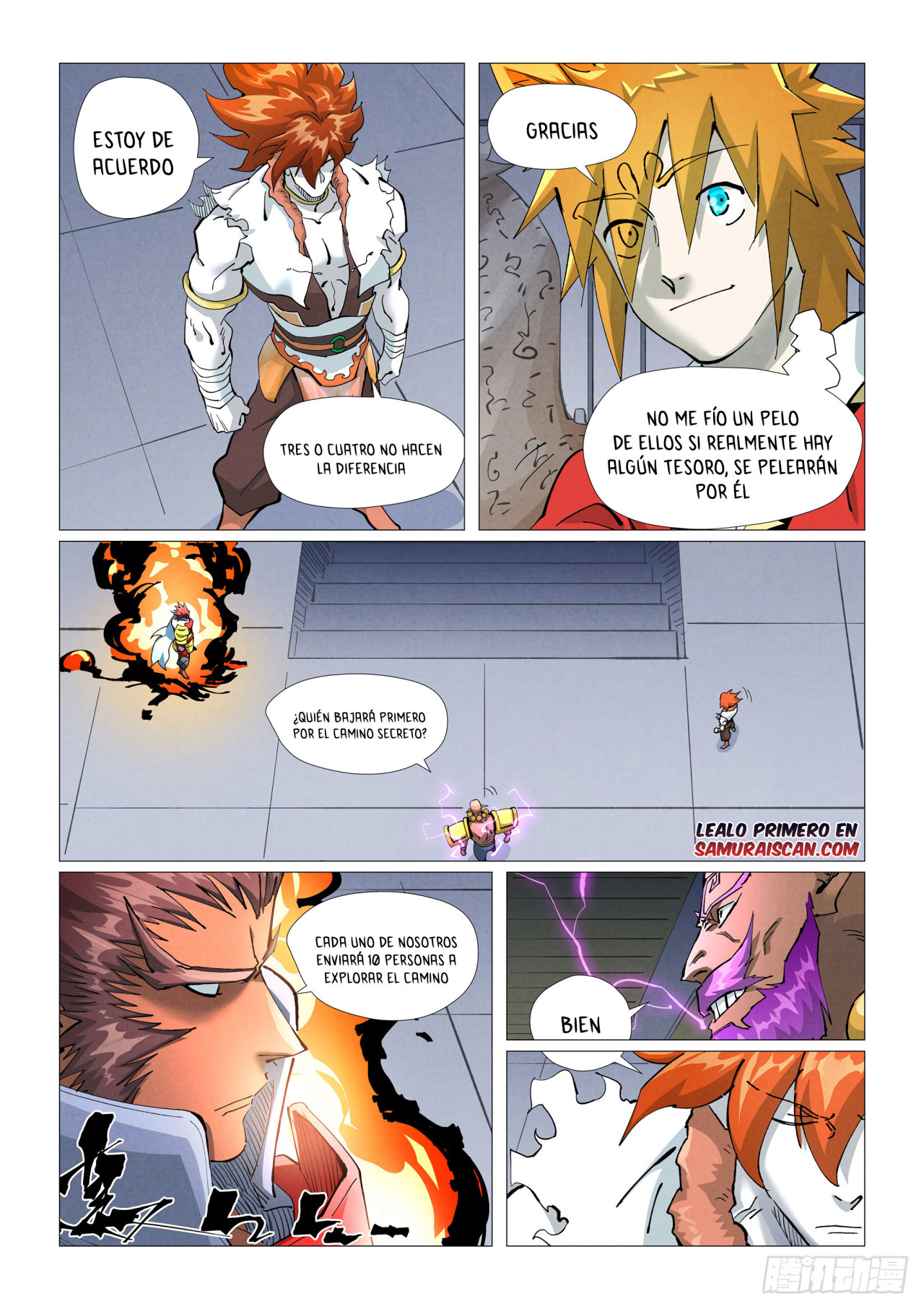 Read Tales of Demons and Gods ES Manga Online