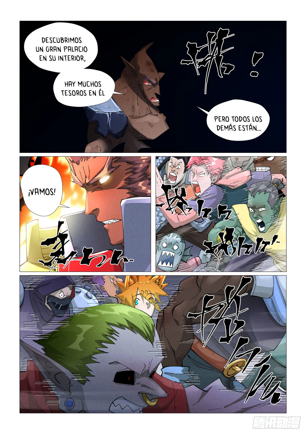 Read Tales of Demons and Gods ES Manga Online