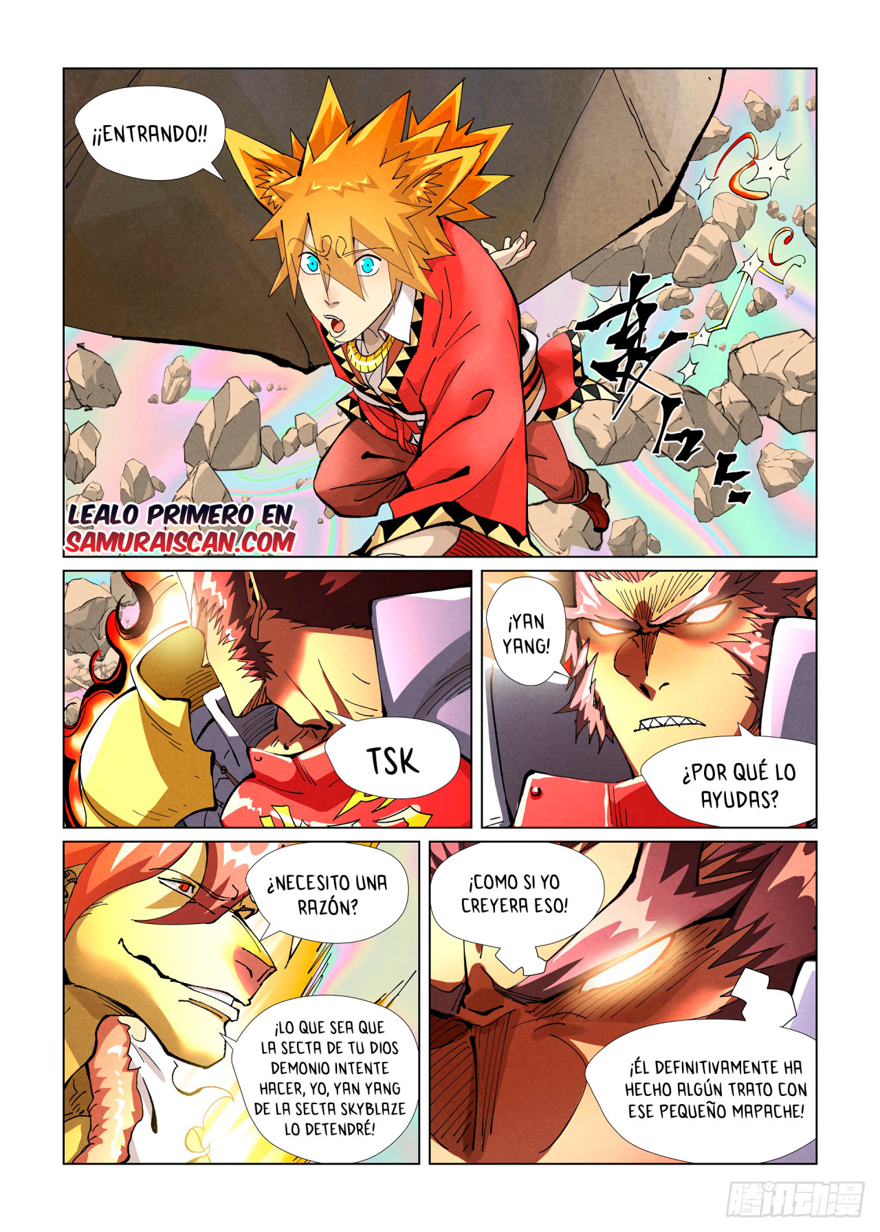 Read Tales of Demons and Gods ES Manga Online