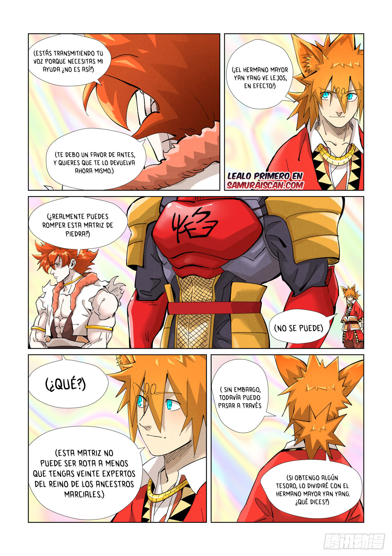Read Tales of Demons and Gods ES Manga Online