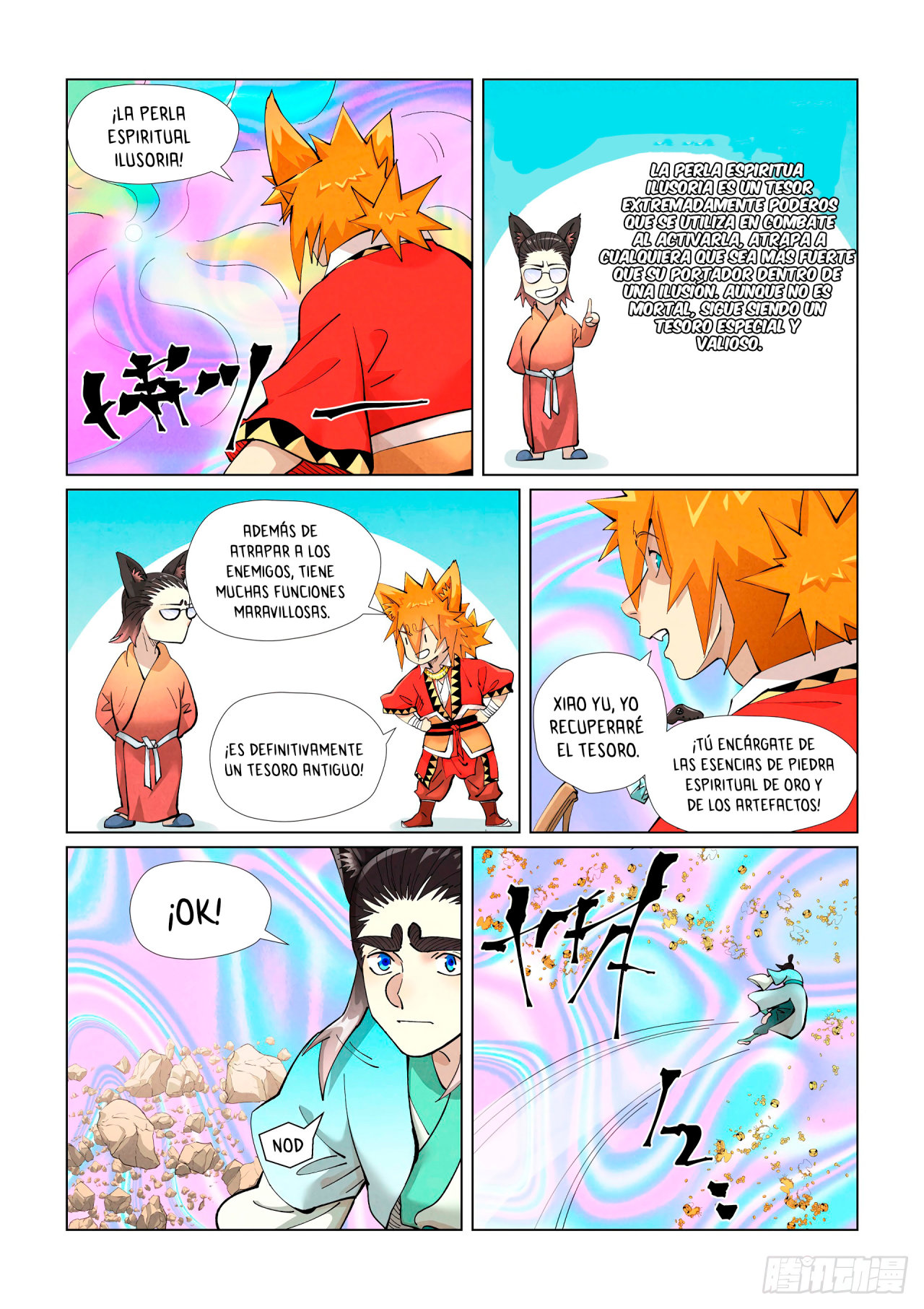 Read Tales of Demons and Gods ES Manga Online