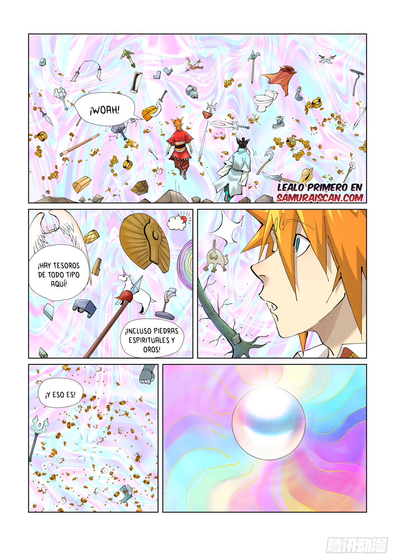 Read Tales of Demons and Gods ES Manga Online