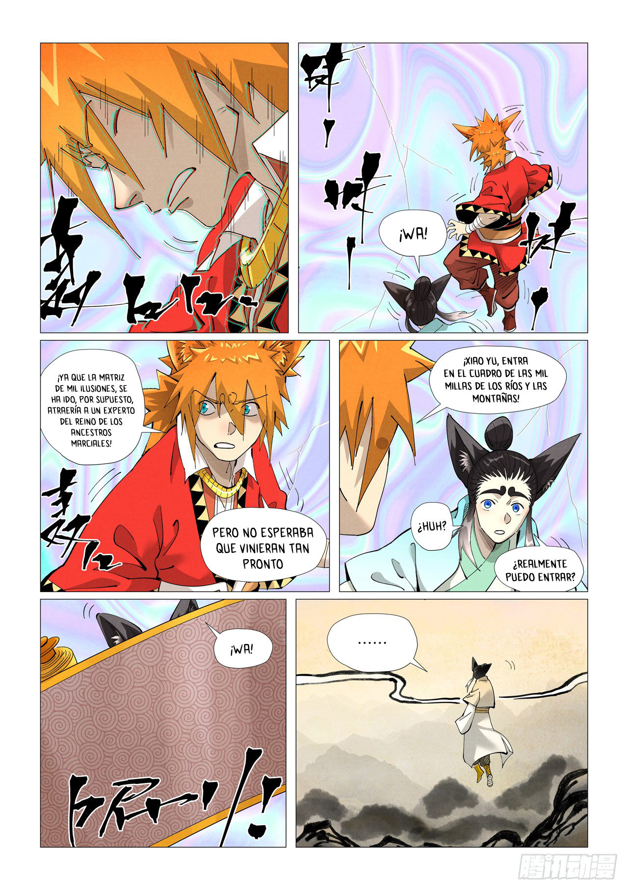 Read Tales of Demons and Gods ES Manga Online