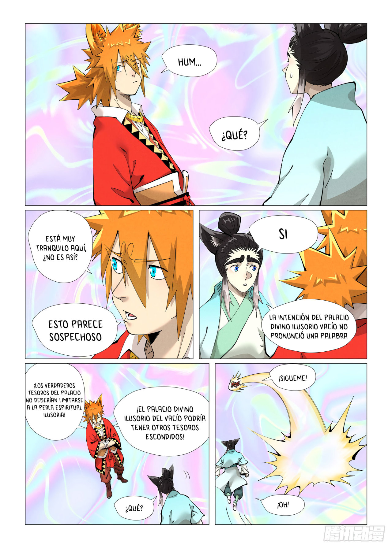 Read Tales of Demons and Gods ES Manga Online