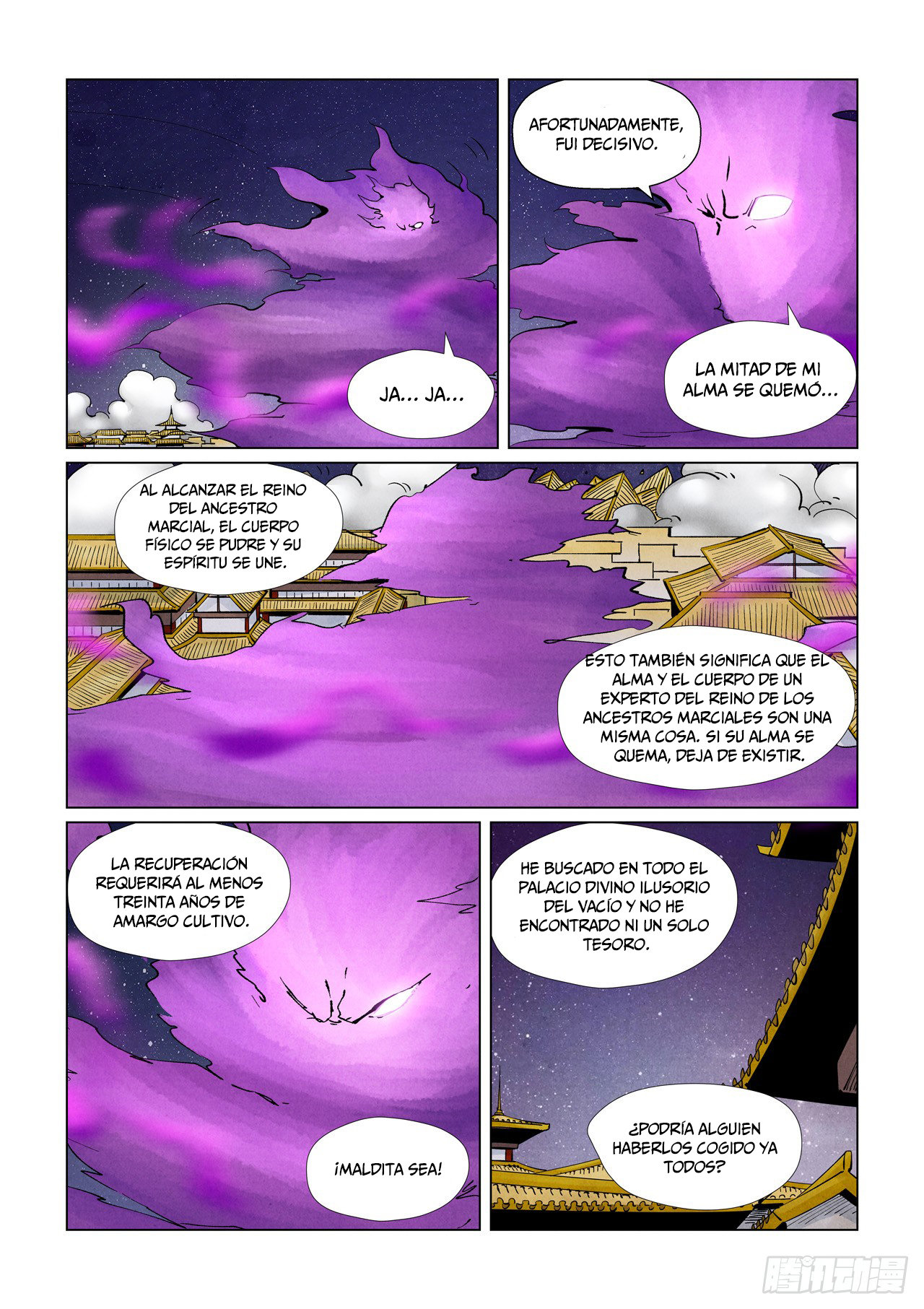 Read Tales of Demons and Gods ES Manga Online