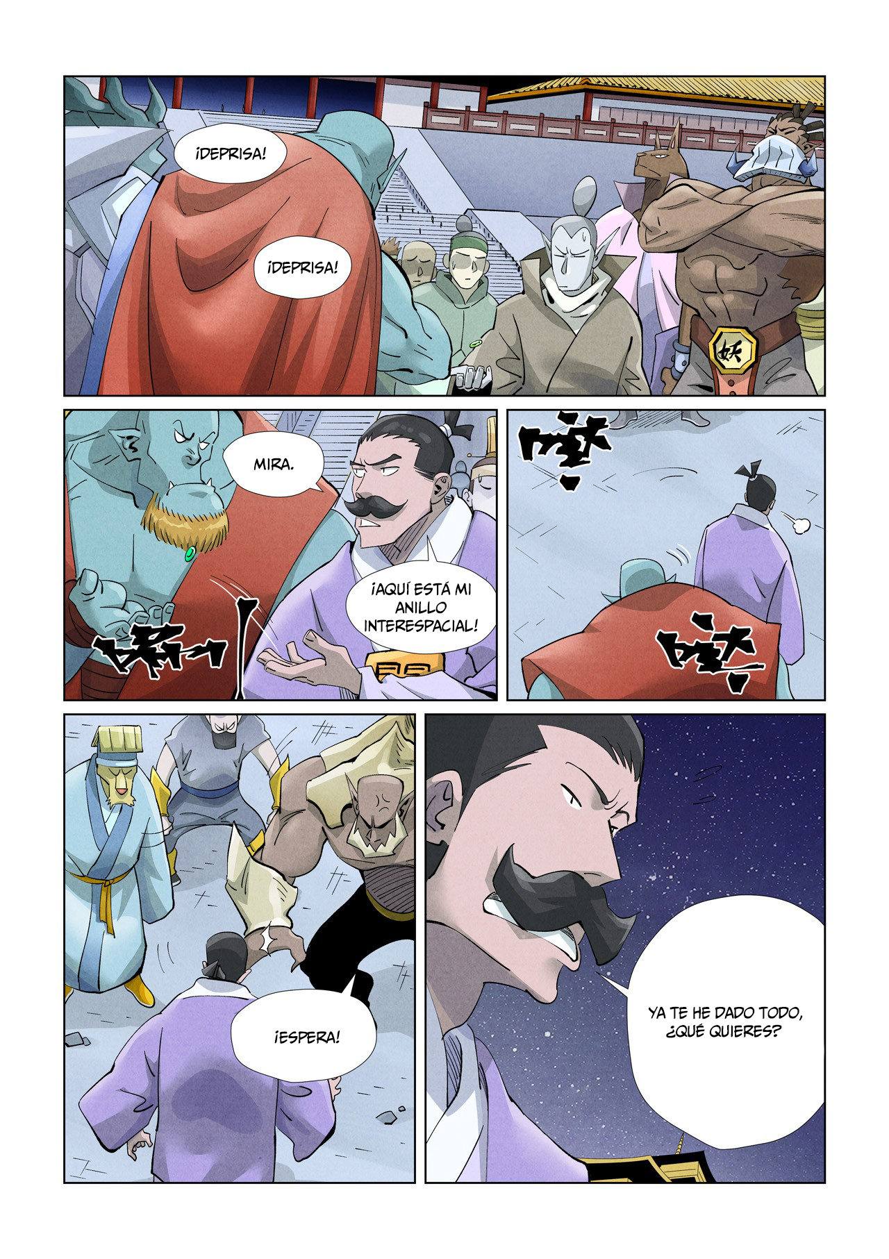 Read Tales of Demons and Gods ES Manga Online