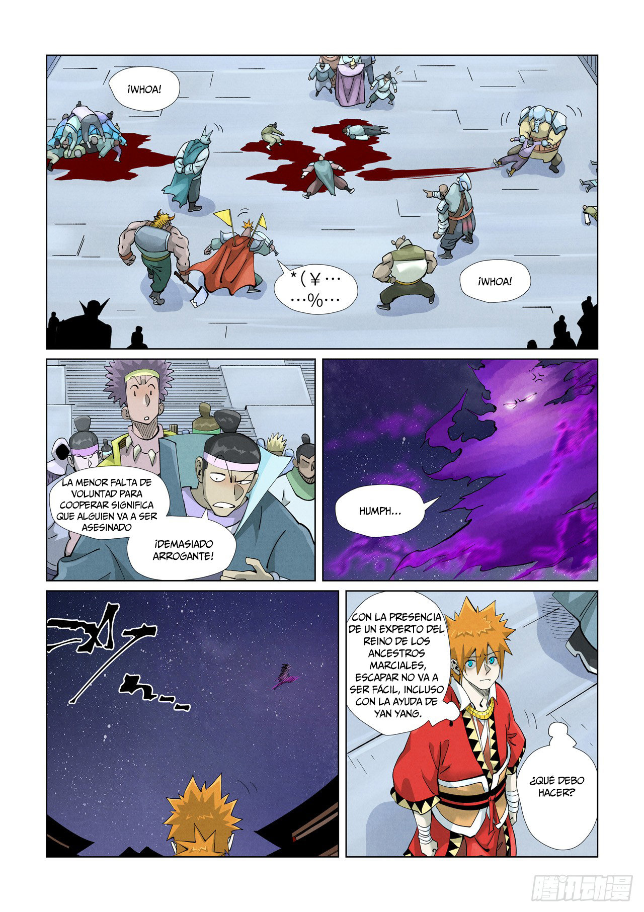 Read Tales of Demons and Gods ES Manga Online