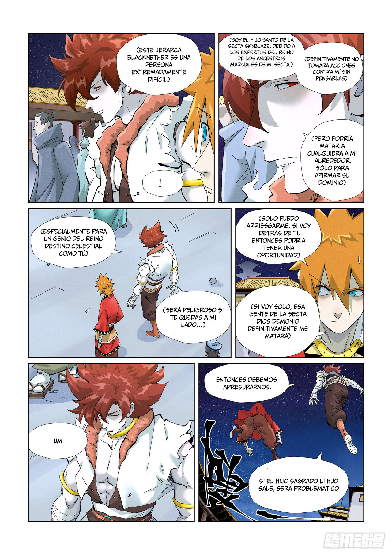Read Tales of Demons and Gods ES Manga Online