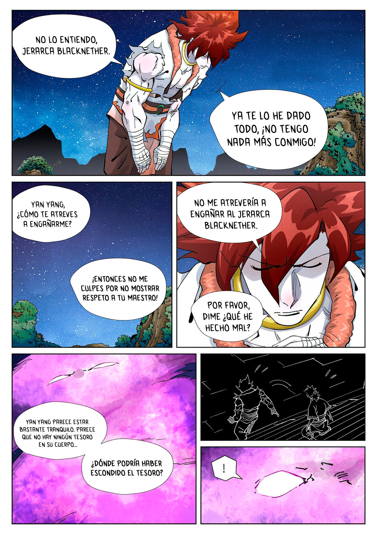 Read Tales of Demons and Gods ES Manga Online