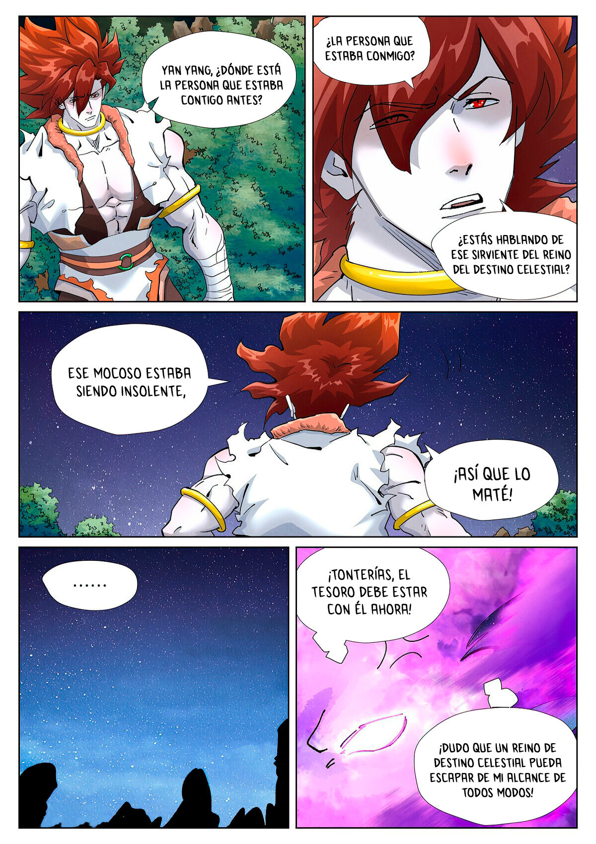 Read Tales of Demons and Gods ES Manga Online