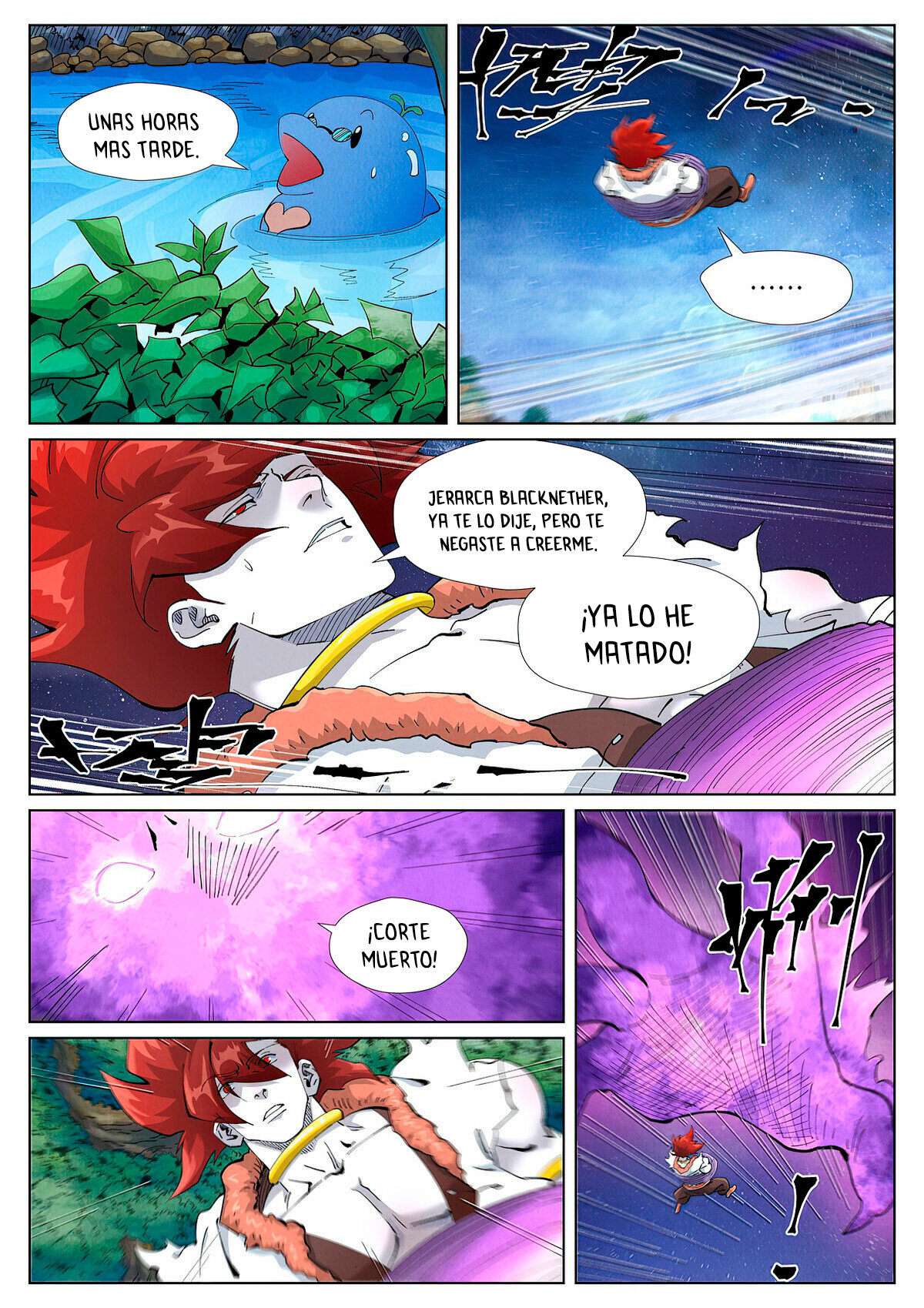 Read Tales of Demons and Gods ES Manga Online