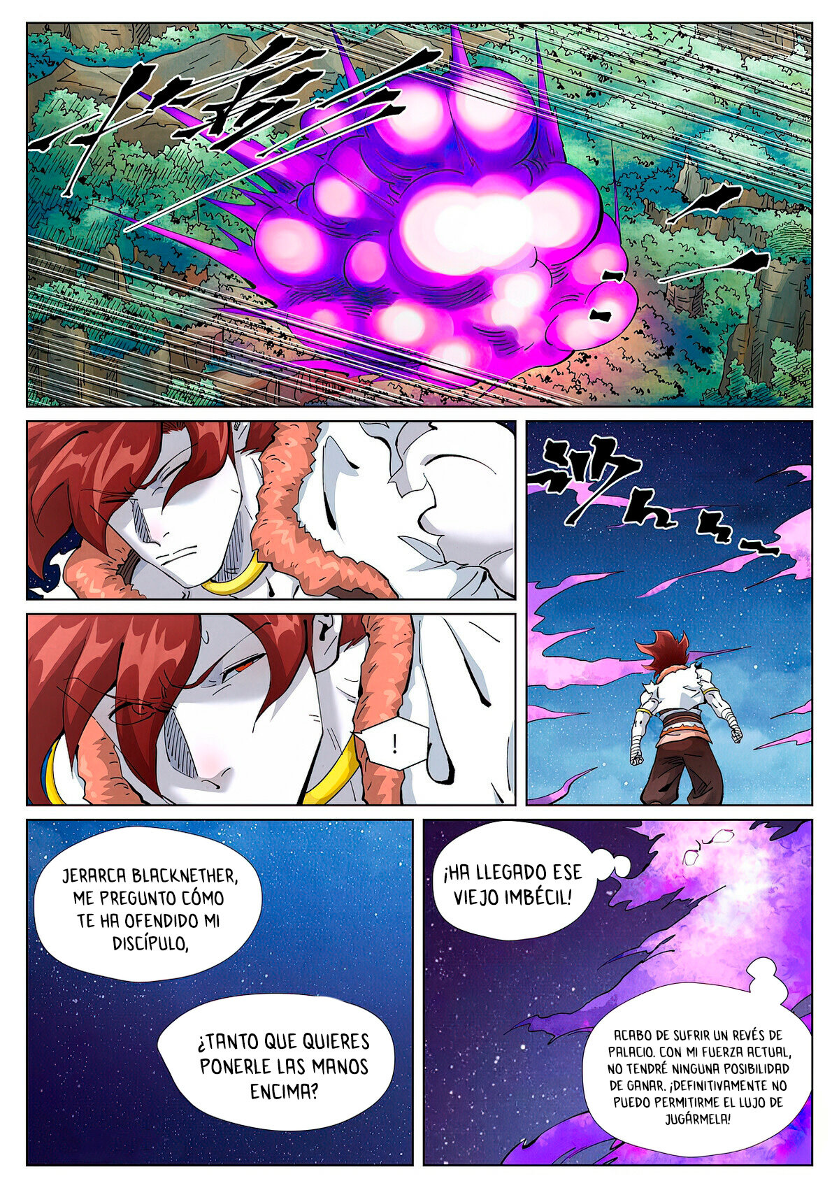 Read Tales of Demons and Gods ES Manga Online