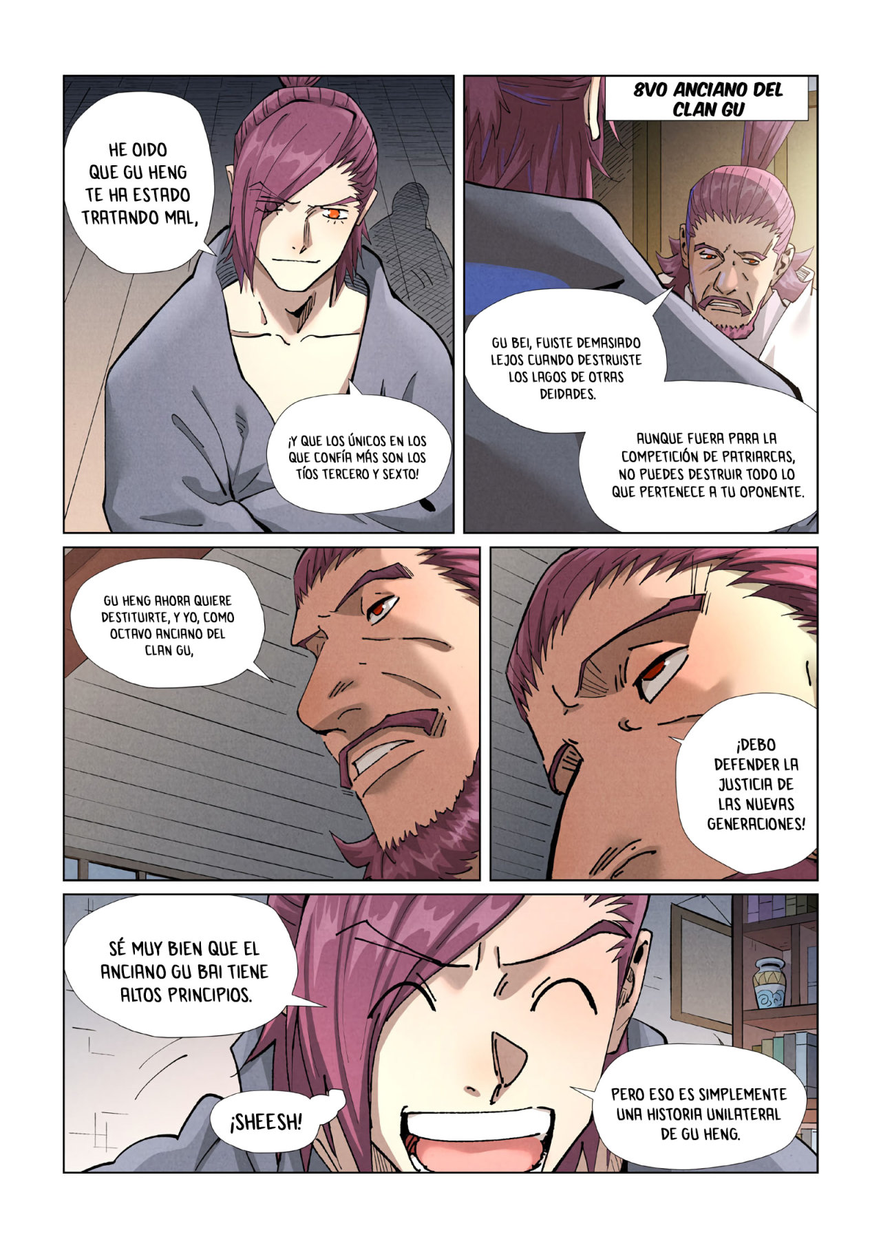 Read Tales of Demons and Gods ES Manga Online