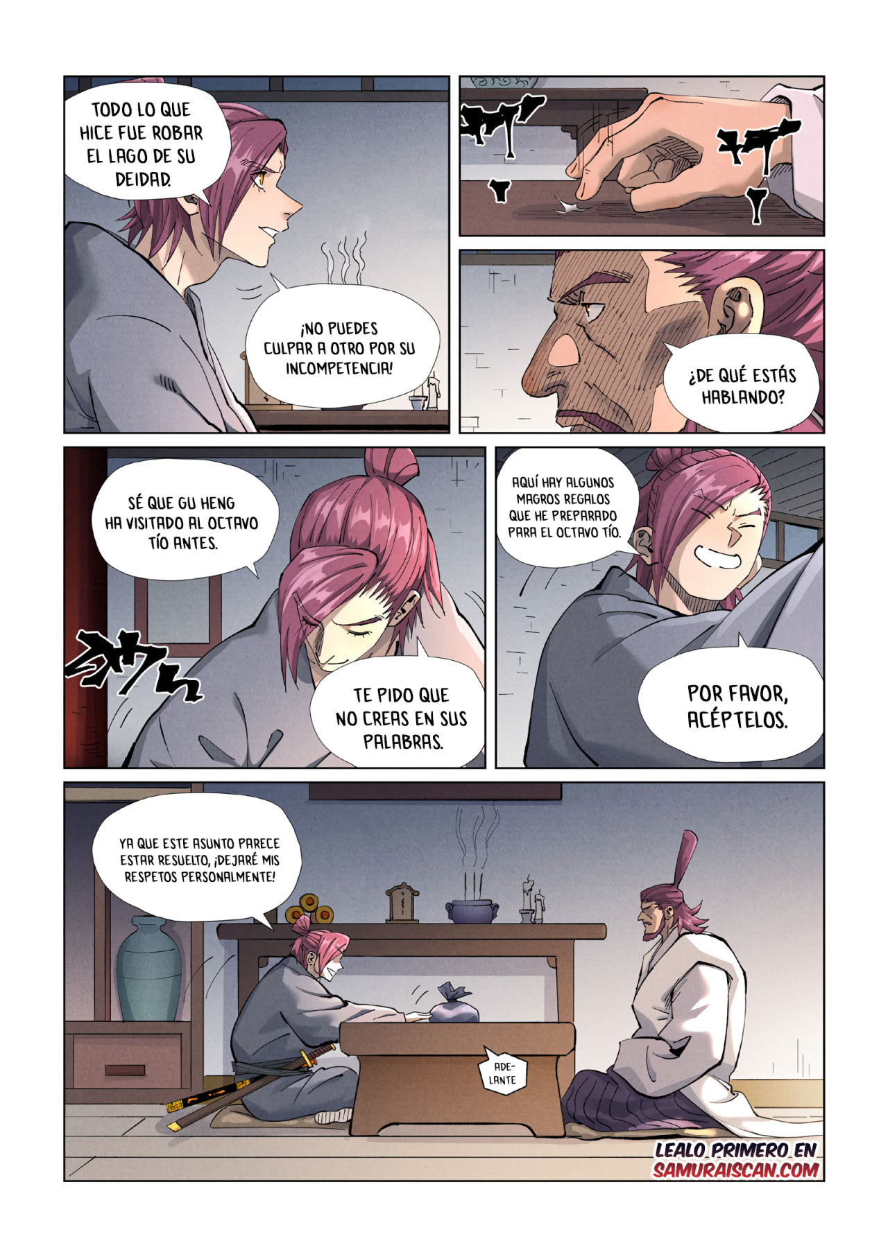 Read Tales of Demons and Gods ES Manga Online