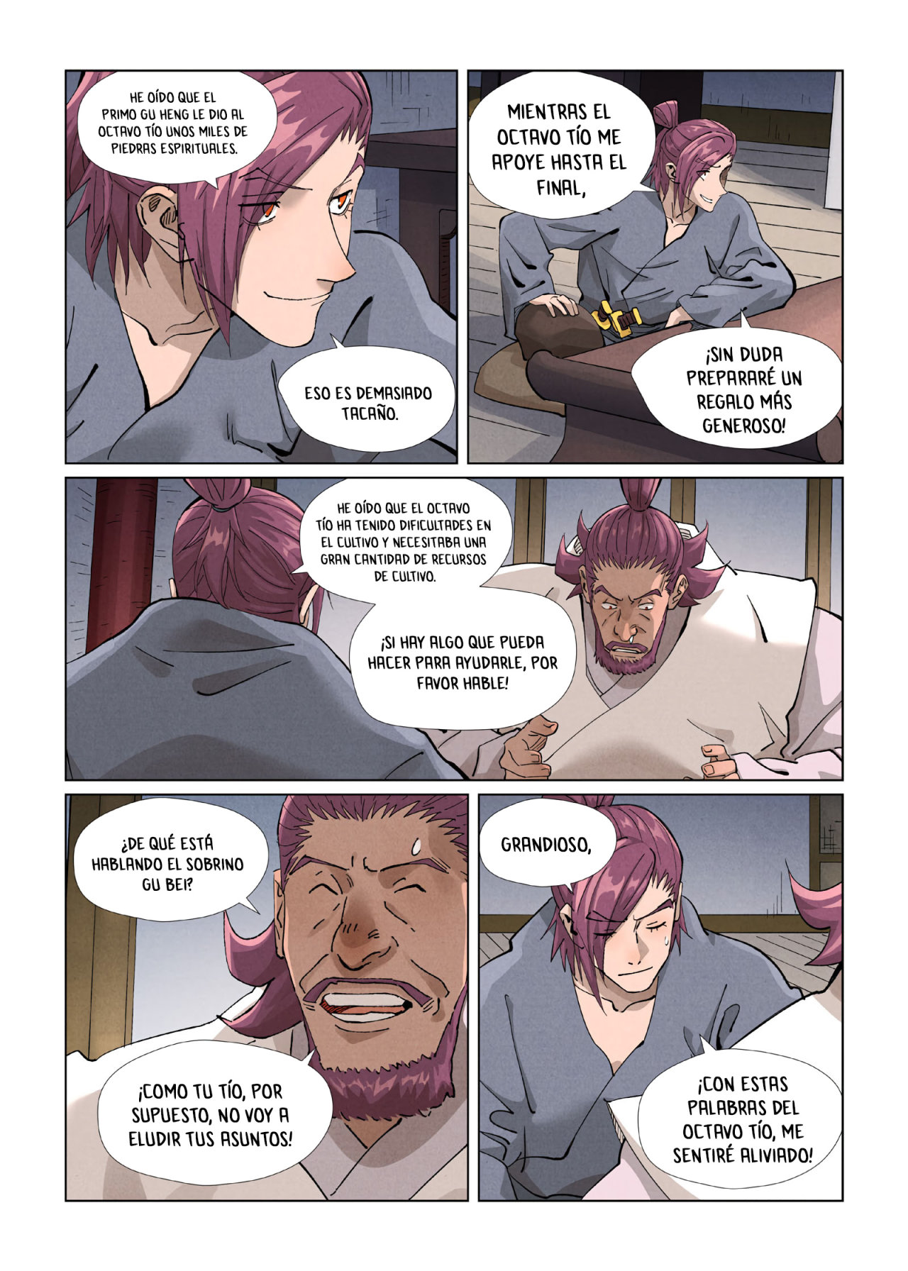 Read Tales of Demons and Gods ES Manga Online