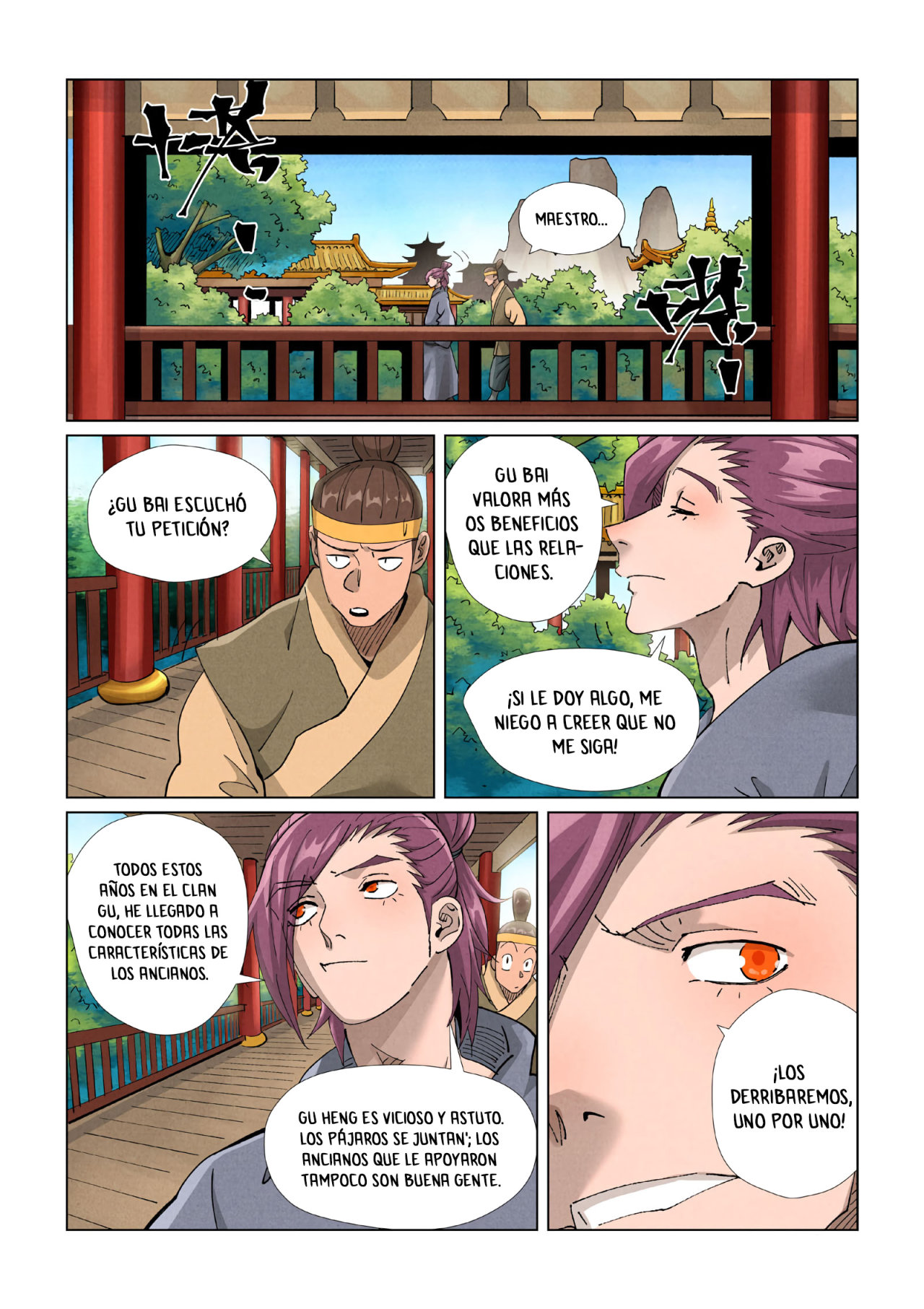 Read Tales of Demons and Gods ES Manga Online
