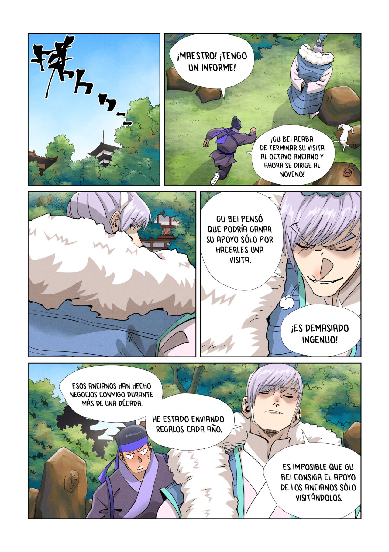 Read Tales of Demons and Gods ES Manga Online
