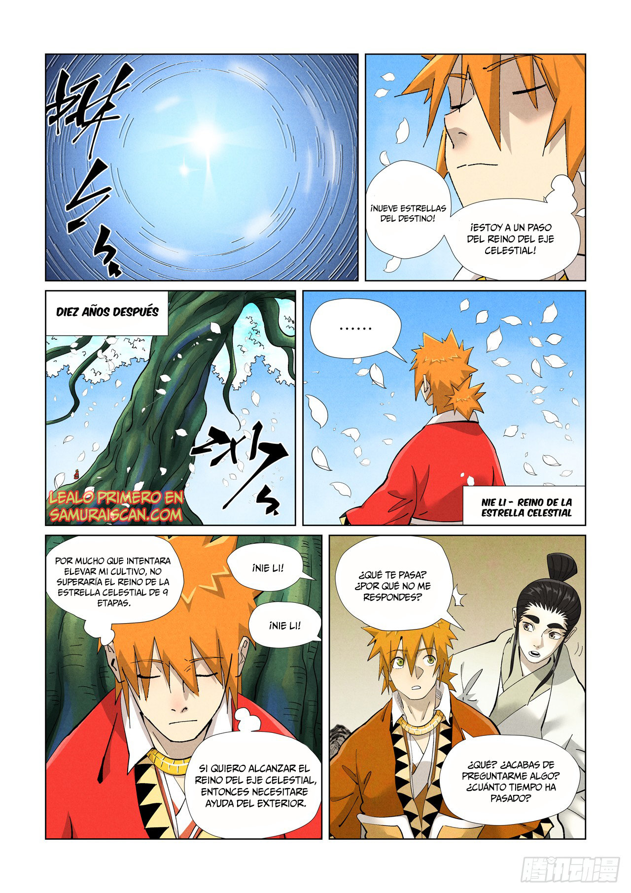 Read Tales of Demons and Gods ES Manga Online