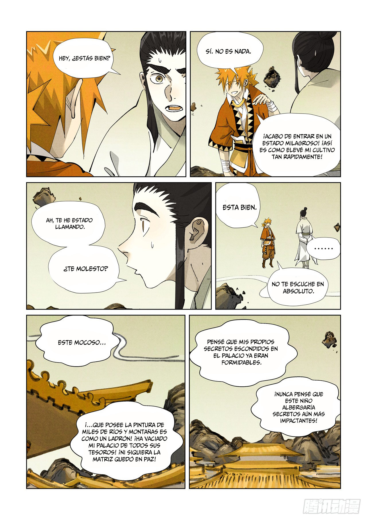 Read Tales of Demons and Gods ES Manga Online