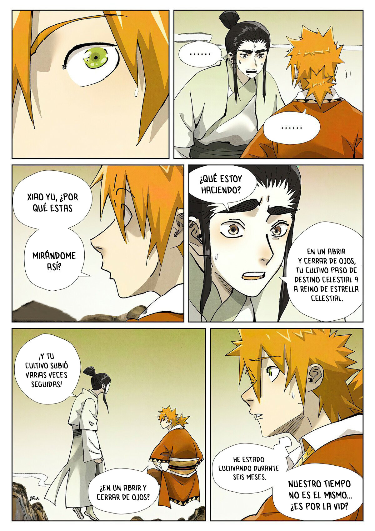 Read Tales of Demons and Gods ES Manga Online