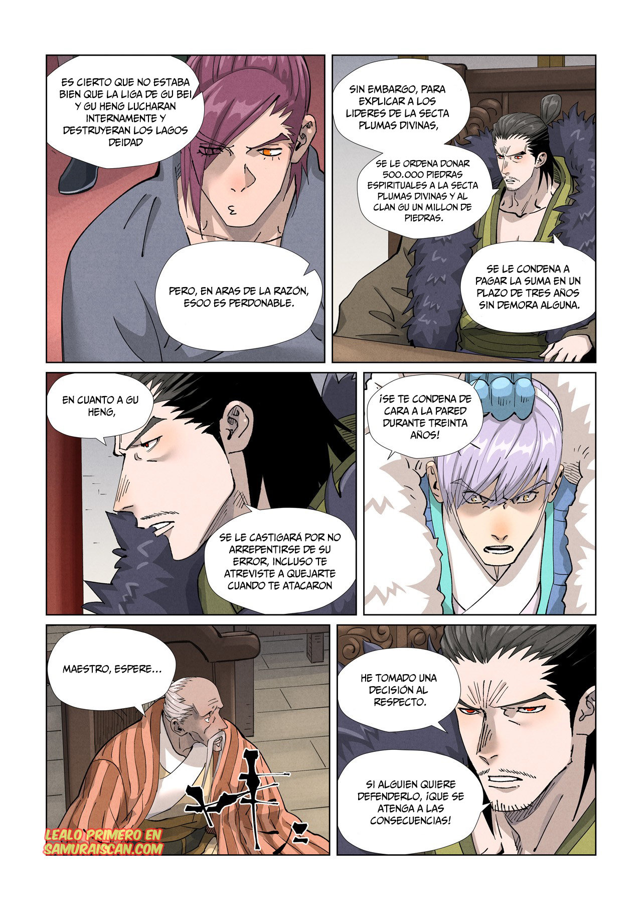 Read Tales of Demons and Gods ES Manga Online