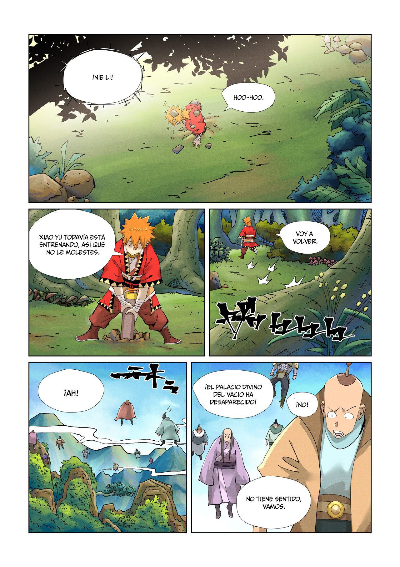 Read Tales of Demons and Gods ES Manga Online