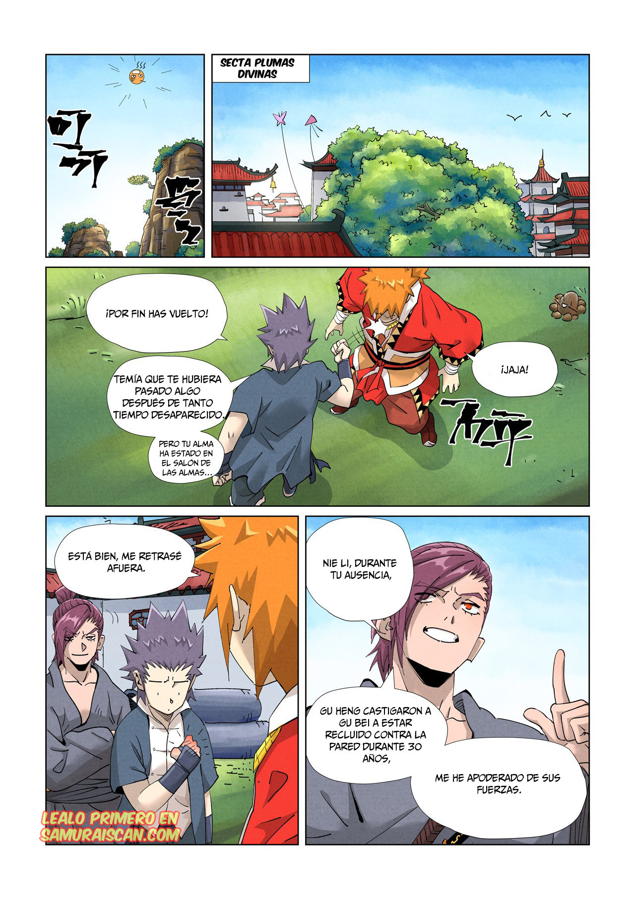 Read Tales of Demons and Gods ES Manga Online