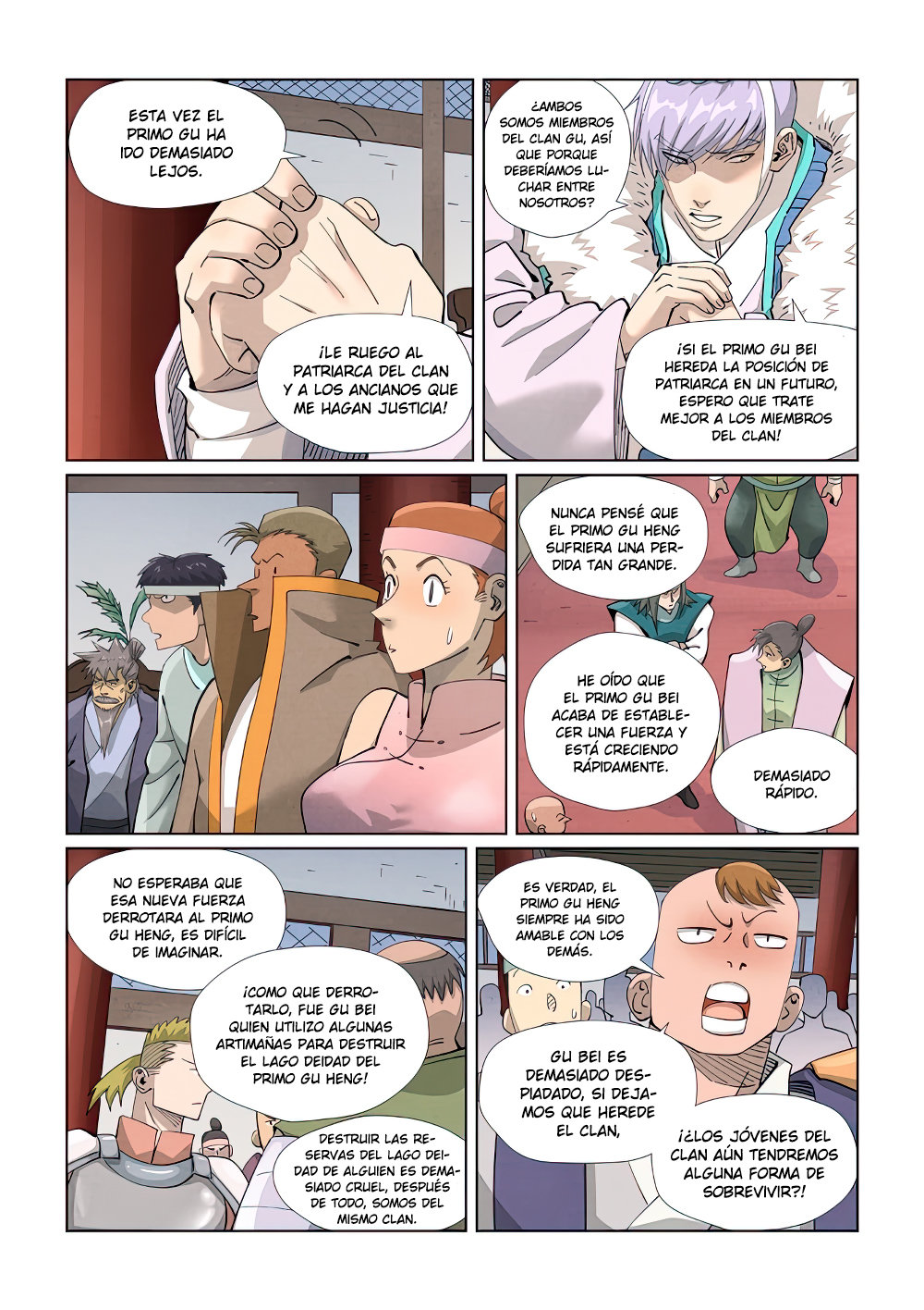 Read Tales of Demons and Gods ES Manga Online
