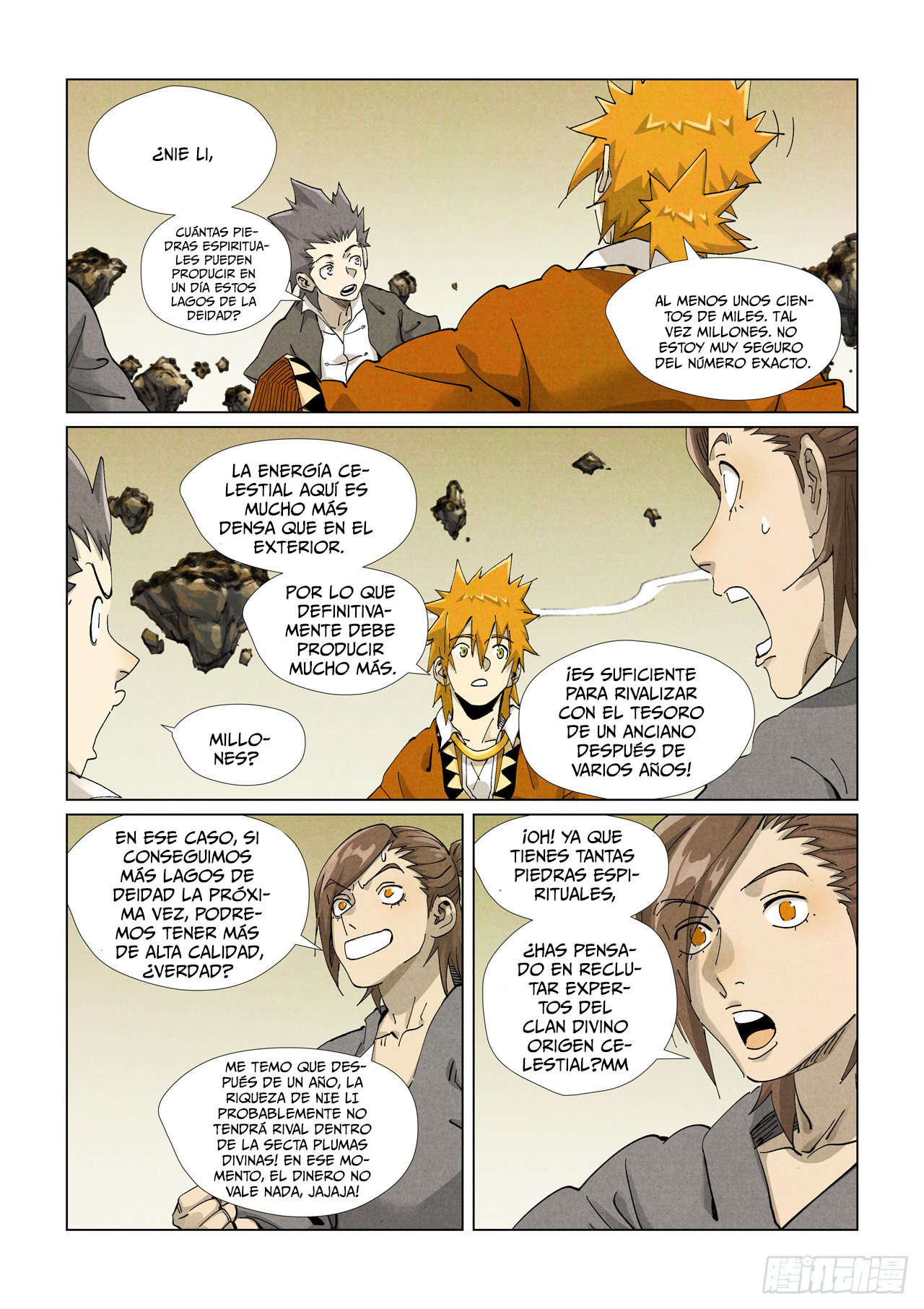 Read Tales of Demons and Gods ES Manga Online