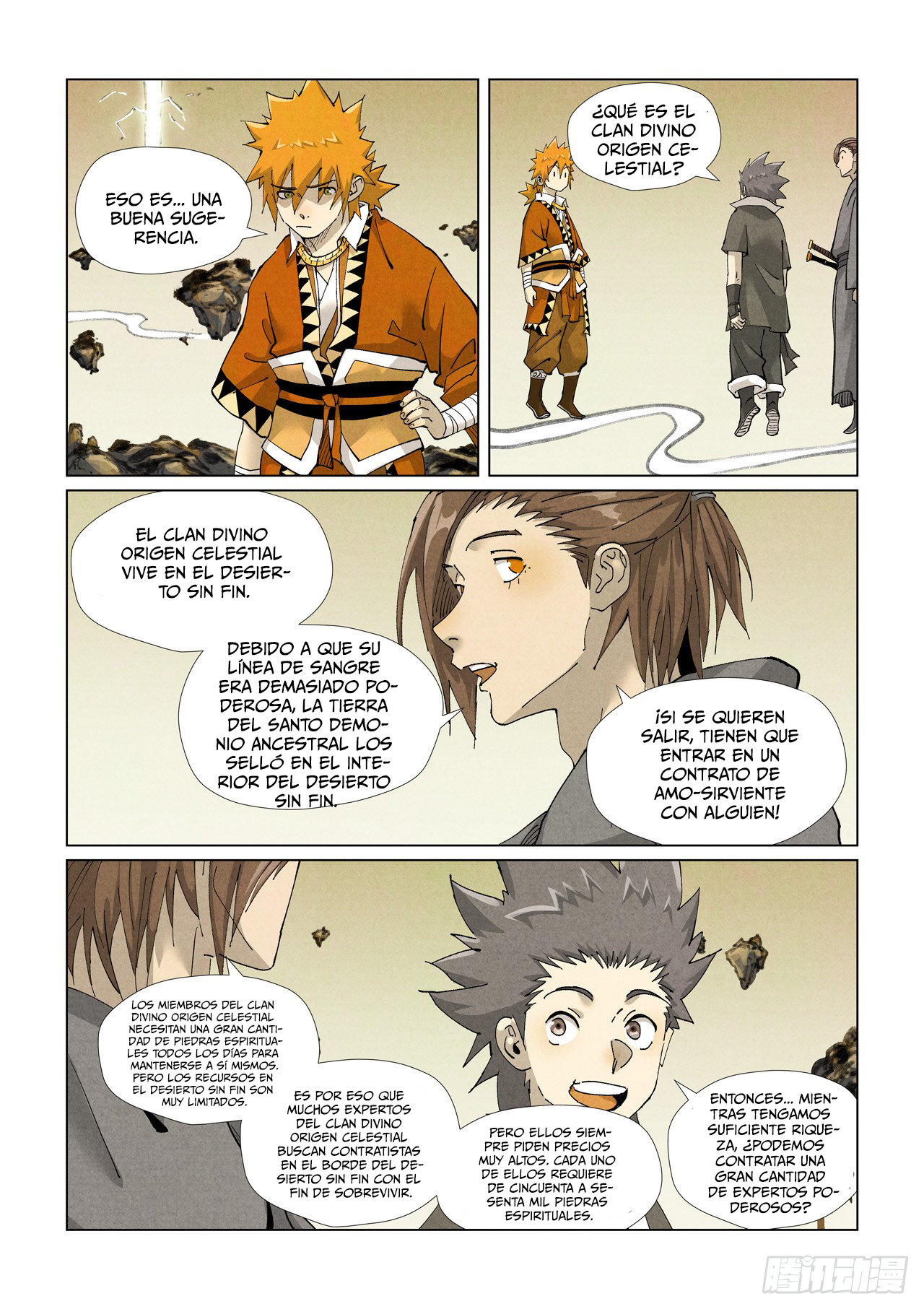 Read Tales of Demons and Gods ES Manga Online