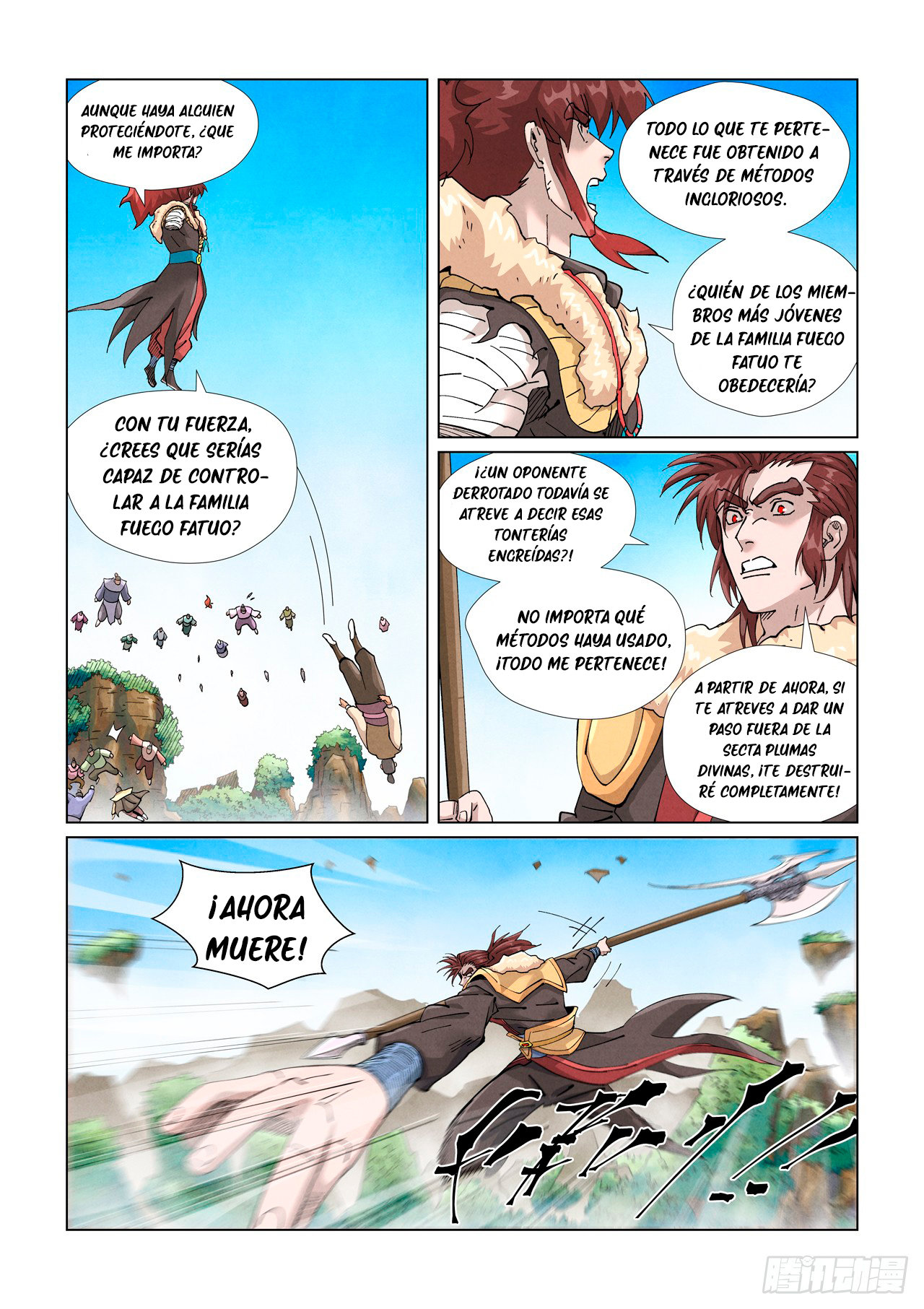 Read Tales of Demons and Gods ES Manga Online