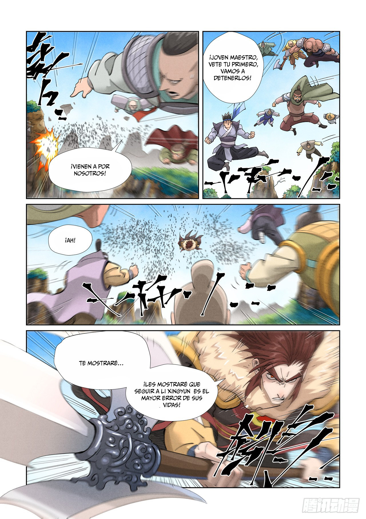 Read Tales of Demons and Gods ES Manga Online